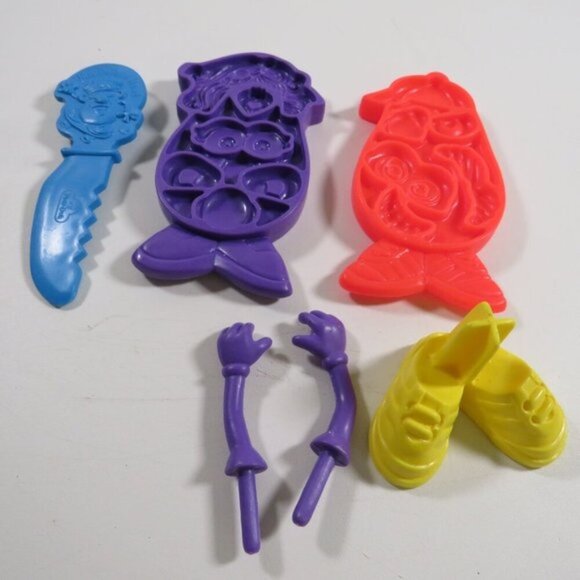 Mr. Potato Head Play-Doh 1997 Hasbro Playdough set (6 pieces) BRANDED - Picture 1 of 12